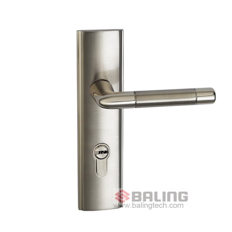 Mortise Passage Lever Lock Set for Safety  Front Gate
